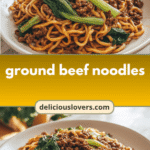 Sizzling Ground Beef Noodles: A Comfort Food Revolution