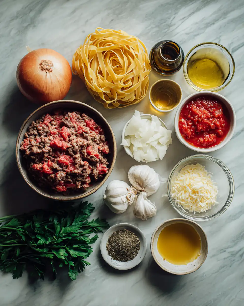 Effortless Ground Beef Noodles: Easy Dinners for Busy Nights 5 Ingredients for Effortless Ground Beef Noodles: Easy Dinners for Busy Nights