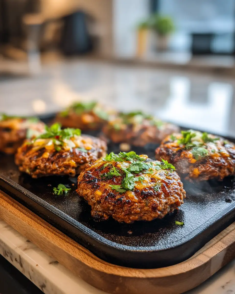Sizzling Ground Beef Creations on the Blackstone Griddle 7 Final dish - Sizzling Ground Beef Creations on the Blackstone Griddle