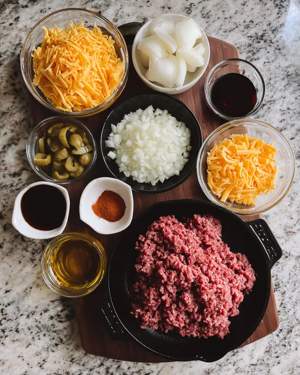 Sizzling Ground Beef Creations on the Blackstone Griddle 5 Ingredients for Sizzling Ground Beef Creations on the Blackstone Griddle