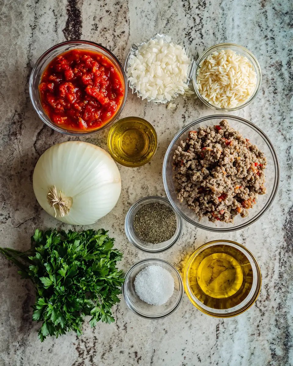 Sizzle and Savory: Discover Delicious Ground Beef Orzo Recipes 5 Ingredients for Sizzle and Savory: Discover Delicious Ground Beef Orzo Recipes