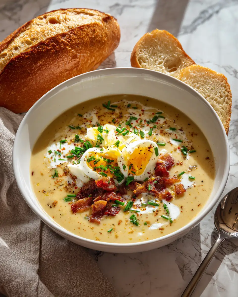 Hearty and Creamy Crockpot Potato Soup That Warms Your Soul 7 Final dish - Hearty and Creamy Crockpot Potato Soup That Warms Your Soul