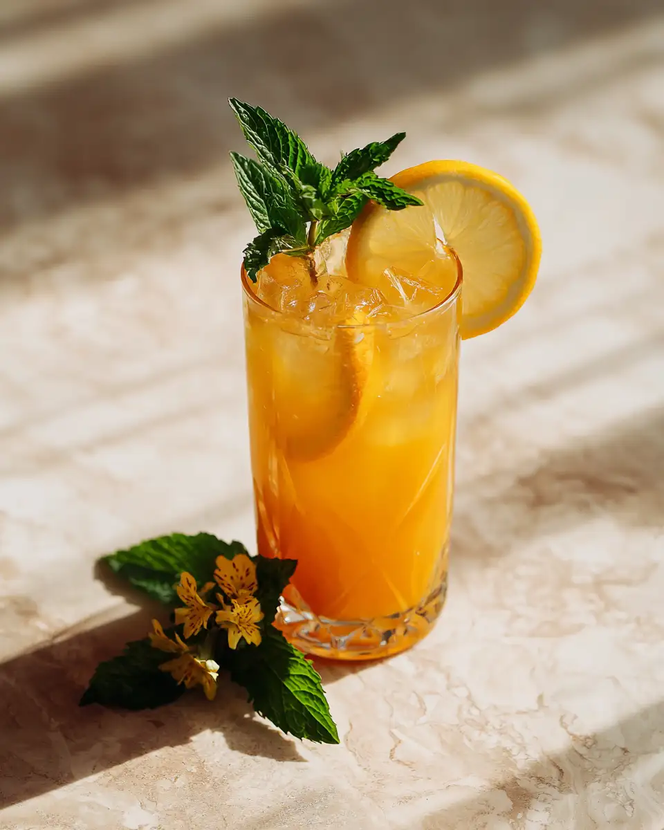 Refreshing Homemade Peach Lemonade Recipe to Beat the Heat 7 Final dish - Refreshing Homemade Peach Lemonade Recipe to Beat the Heat