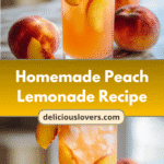 Refreshing Homemade Peach Lemonade Recipe to Beat the Heat