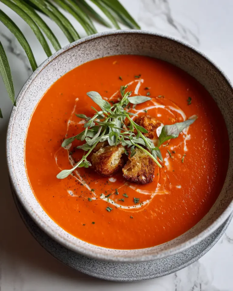 The Ultimate Guide to Creamy and Comforting Homemade Tomato Soup - Featured Image