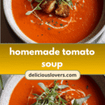 The Ultimate Guide to Creamy and Comforting Homemade Tomato Soup