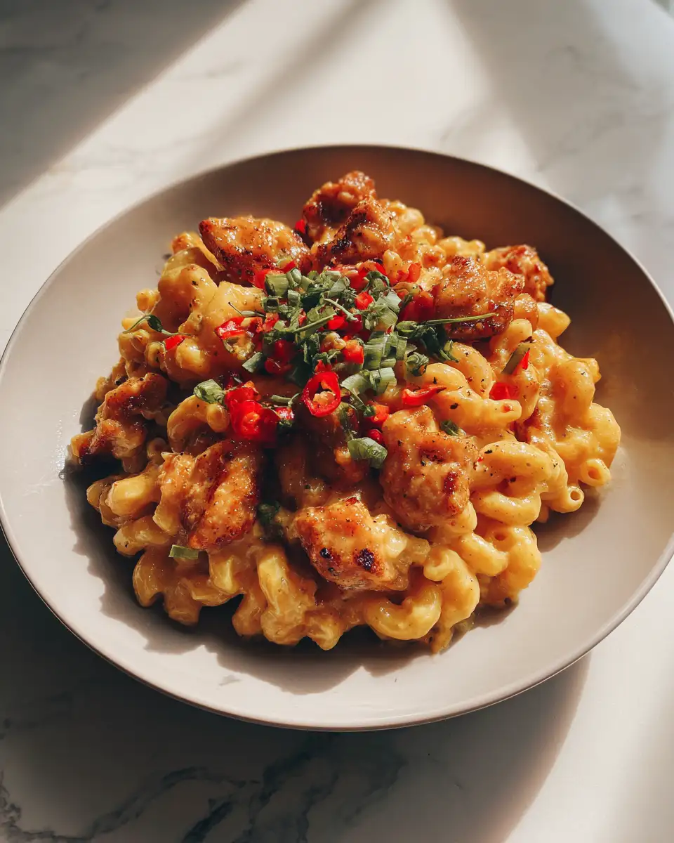 Indulge in Flavor Fusion with Honey Pepper Chicken Mac - Featured Image