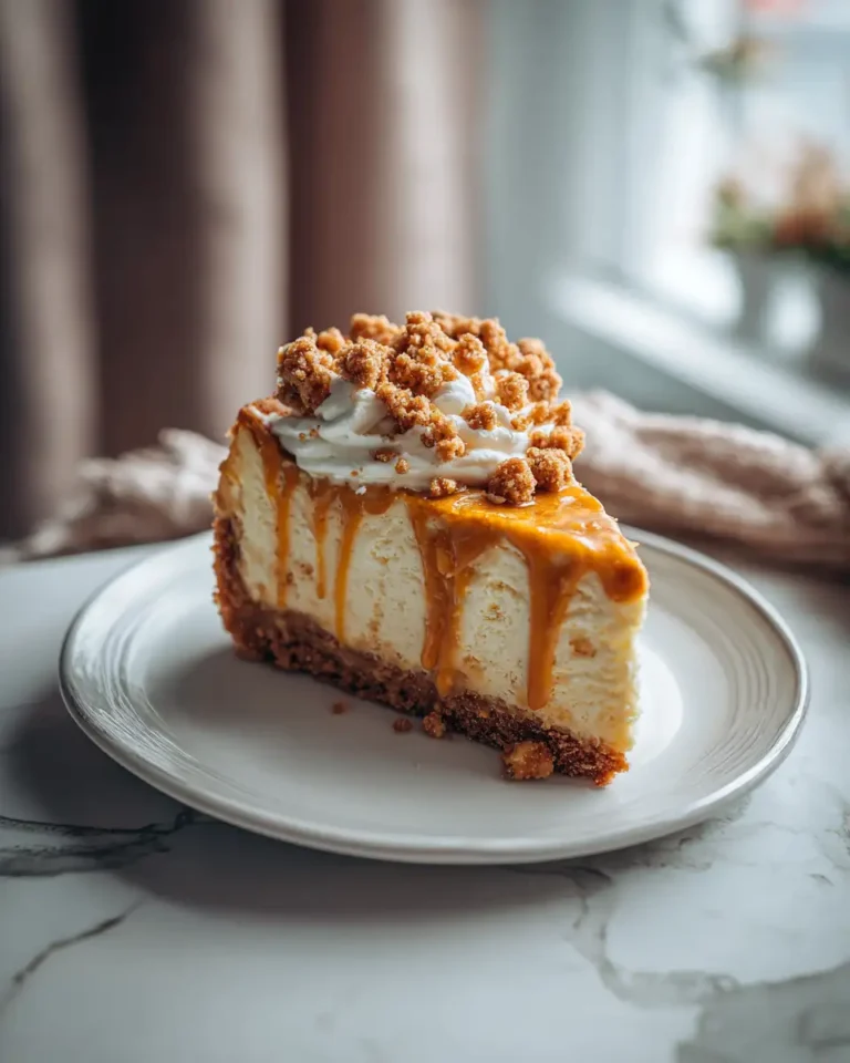 Fall in Love with Irresistible Pumpkin Streusel Cheesecake Delight - Featured Image