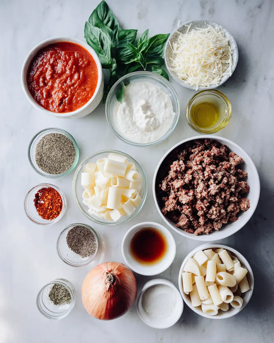 Ingredients for Cozy Up with This Creamy Delicious Lasagna Soup Recipe