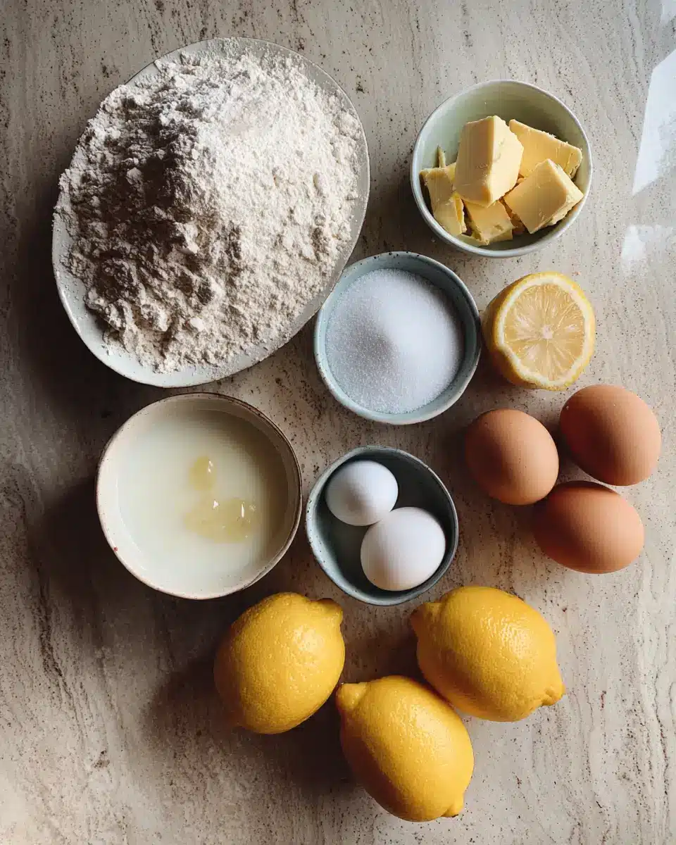 Brighten Your Day with Irresistible Lemon Impossible Pies 5 Ingredients for Brighten Your Day with Irresistible Lemon Impossible Pies