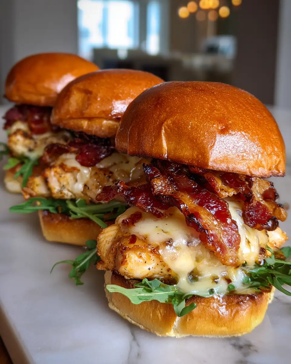 Irresistible Maple Chicken Bacon Sliders That Will Steal the Show 7 Final dish - Irresistible Maple Chicken Bacon Sliders That Will Steal the Show
