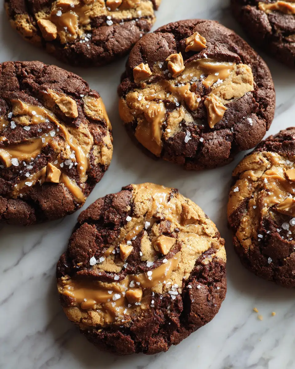 Irresistible Peanut Butter Brownie Swirl Cookies You Have to Try 7 Final dish - Irresistible Peanut Butter Brownie Swirl Cookies You Have to Try