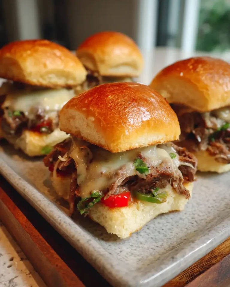 Ultimate Philly Cheesesteak Sliders Recipe That Will Steal the Show - Featured Image