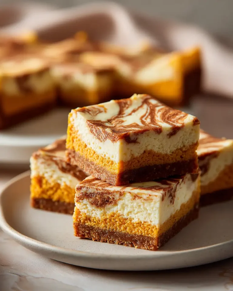 Decadent Pumpkin Swirl Cheesecake Bars: Your Ultimate Fall Dessert Indulgence - Featured Image