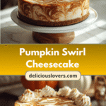 Decadent Delights: Dive into the Fall with Pumpkin Swirl Cheesecake