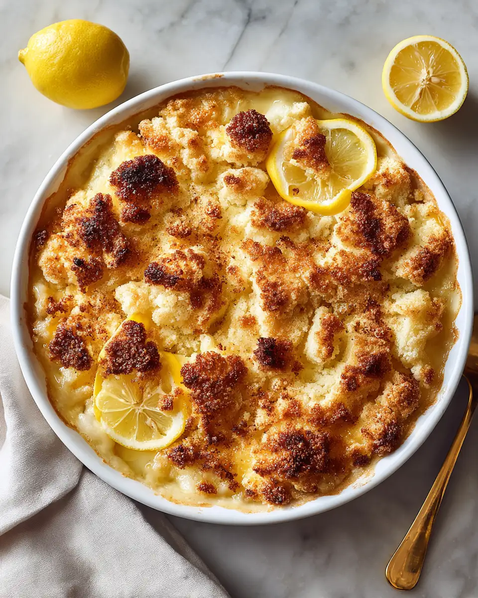 Irresistible Recipe for Magic Lemon Cobbler That Will Brighten Your Day 7 Final dish - Irresistible Recipe for Magic Lemon Cobbler That Will Brighten Your Day