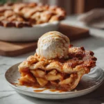 Indulge in the Irresistible Delight of Salted Caramel Apple Pie - Featured Image