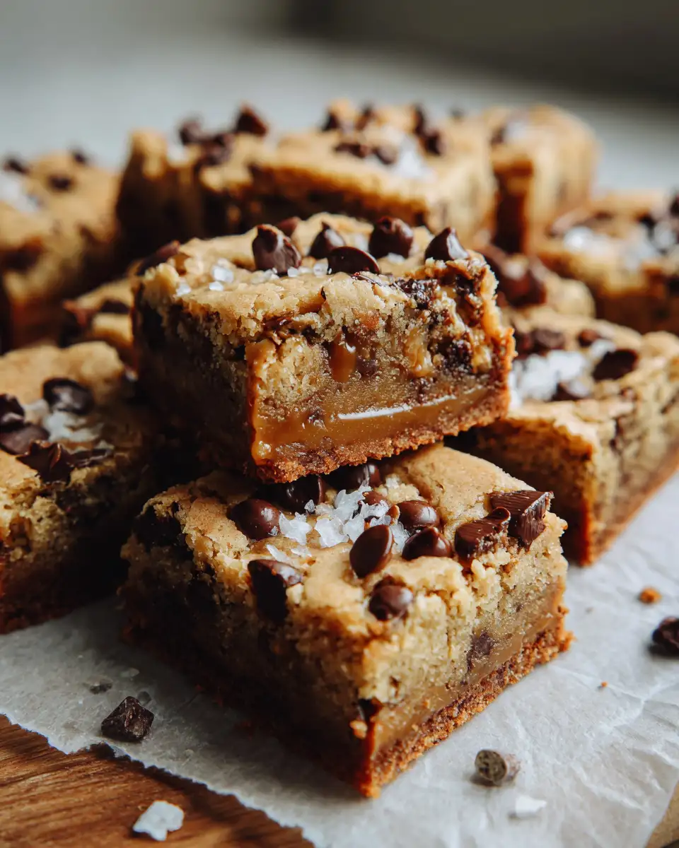 Irresistible Salted Caramel Chocolate Chip Cookie Bars You Need to Try 4 Irresistible Salted Caramel Chocolate Chip Cookie Bars You Need to Try - Featured Image