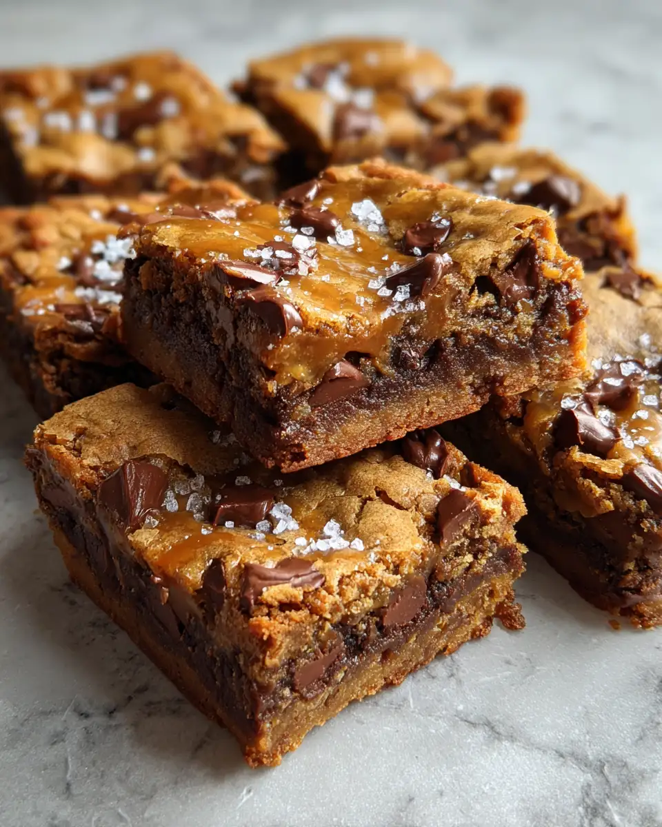 Irresistible Salted Caramel Chocolate Chip Cookie Bars You Need to Try 7 Final dish - Irresistible Salted Caramel Chocolate Chip Cookie Bars You Need to Try