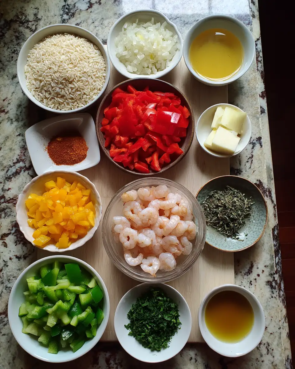 Savory Shrimp Dirty Rice with Bell Peppers That Will Spice Up Your Dinner 5 Ingredients for Savory Shrimp Dirty Rice with Bell Peppers That Will Spice Up Your Dinner