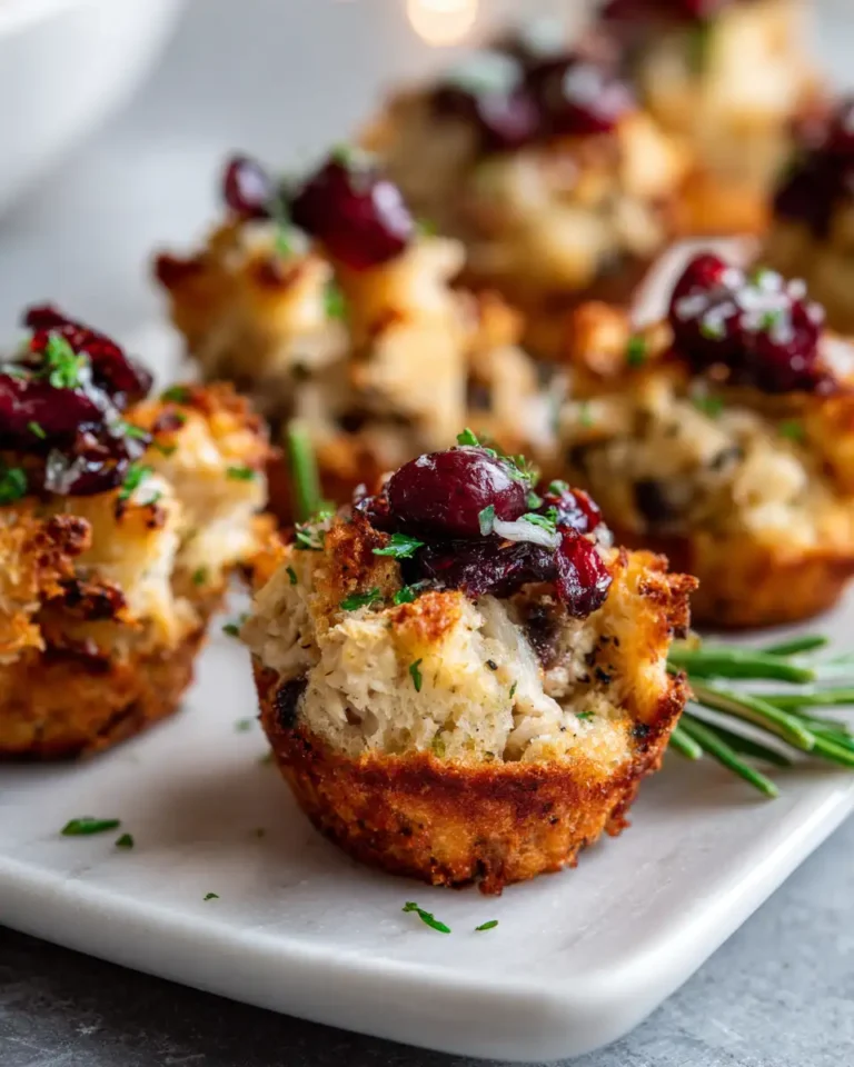 Savory Turkey and Cranberry Stuffing Bites: A Flavorful Holiday Appetizer Delight 10 Savory Turkey and Cranberry Stuffing Bites: A Flavorful Holiday Appetizer Delight - Featured Image