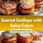 Irresistible Seared Scallops with Spicy Cajun Kick