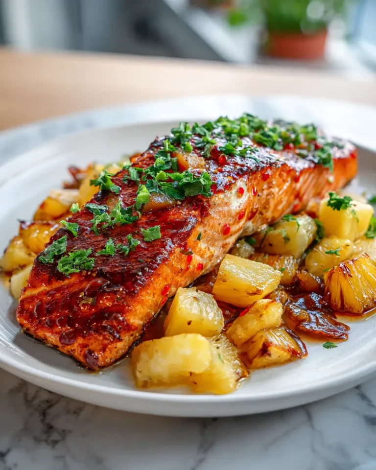 Irresistible Sweet Pineapple Honey Salmon Recipe You Have to Try - Featured Image