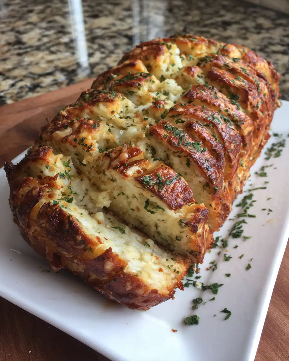 Irresistible Swirled Garlic Herb and Cheese Bread You Need to Try 7 Final dish - Irresistible Swirled Garlic Herb and Cheese Bread You Need to Try