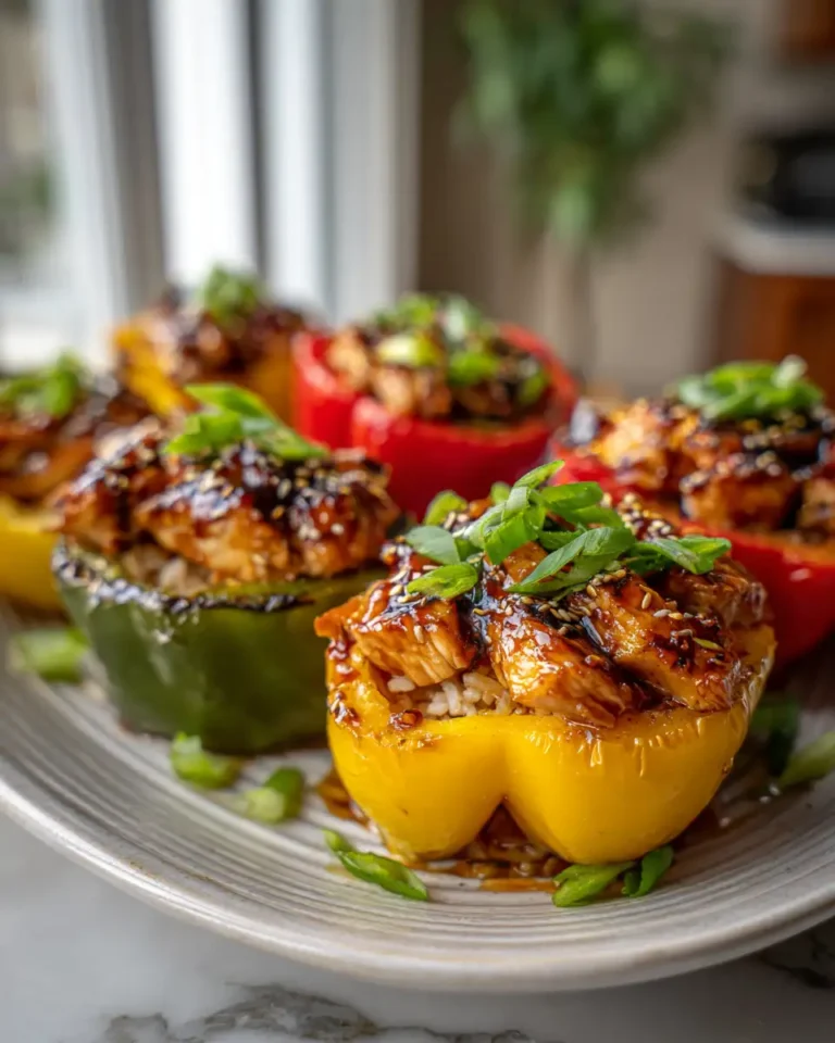 Sweet and Savory Teriyaki Pineapple Chicken and Rice Stuffed Peppers Recipe 13 Sweet and Savory Teriyaki Pineapple Chicken and Rice Stuffed Peppers Recipe - Featured Image