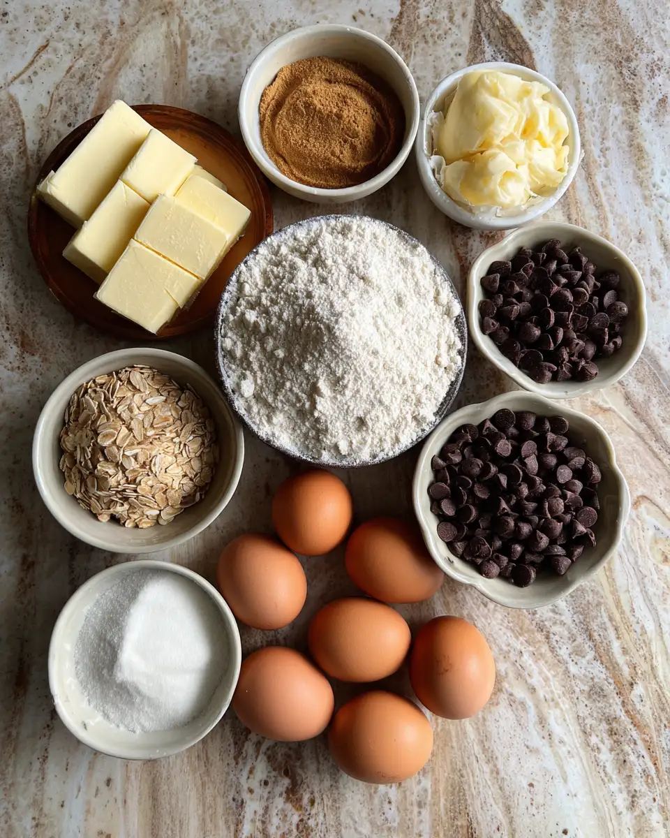 Ingredients for Irresistible Chocolate Chip Cookie Dough Cups: The Ultimate Recipe Unveiled