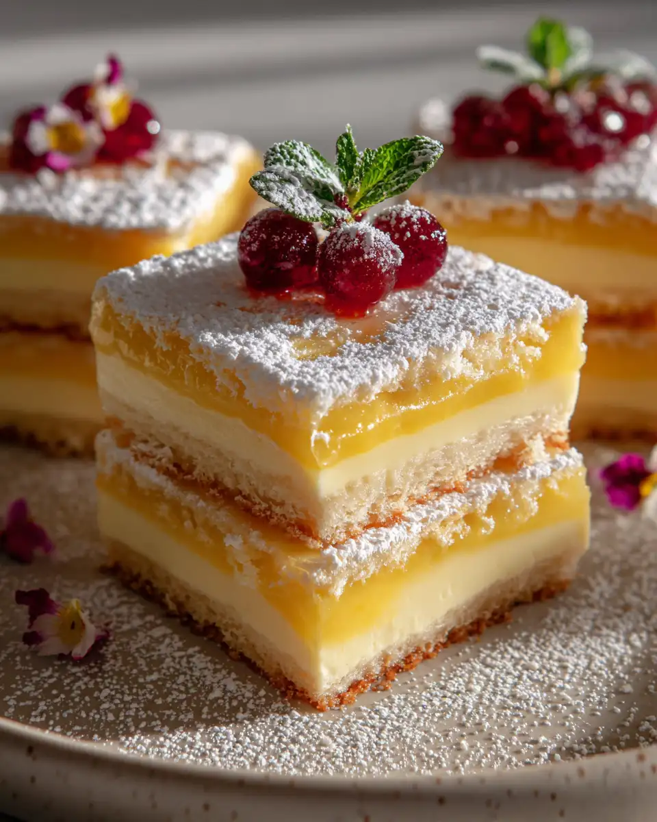 Irresistible Vanilla Custard Cream Squares You Need to Try Today 7 Final dish - Irresistible Vanilla Custard Cream Squares You Need to Try Today