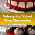 Indulge in the Ultimate Velvety Red Velvet Oreo Cheesecake Recipe