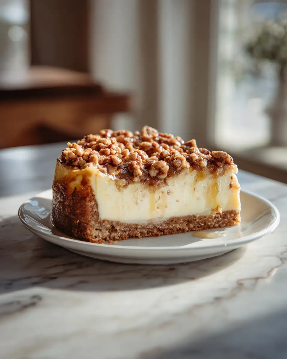 Decadence in Every Bite: Discover the Ultimate Apple Crumble Cheesecake - Featured Image