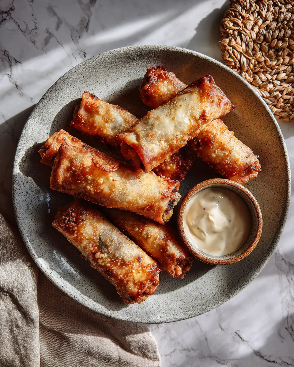 Crispy Delight: Indulge in Blueberry Cream Cheese Egg Rolls - Featured Image