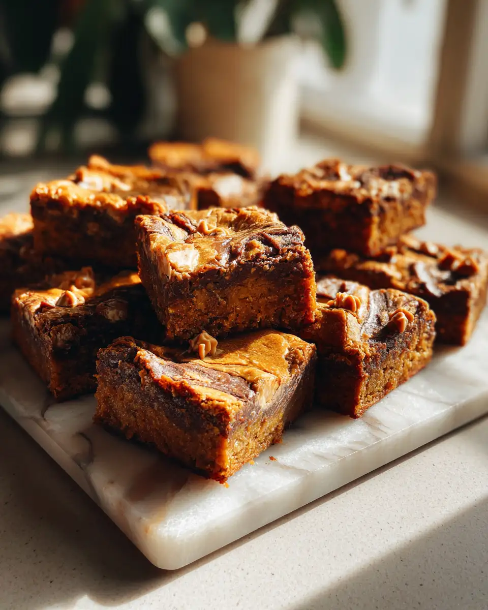 Final dish - Decadent Delight: Savor the Season with Brown Butter Pumpkin Blondies