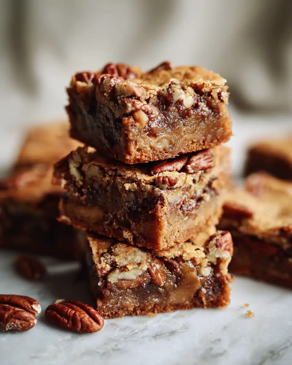 Irresistibly Gooey Brown Sugar Pecan Blondies You Have to Try - Featured Image