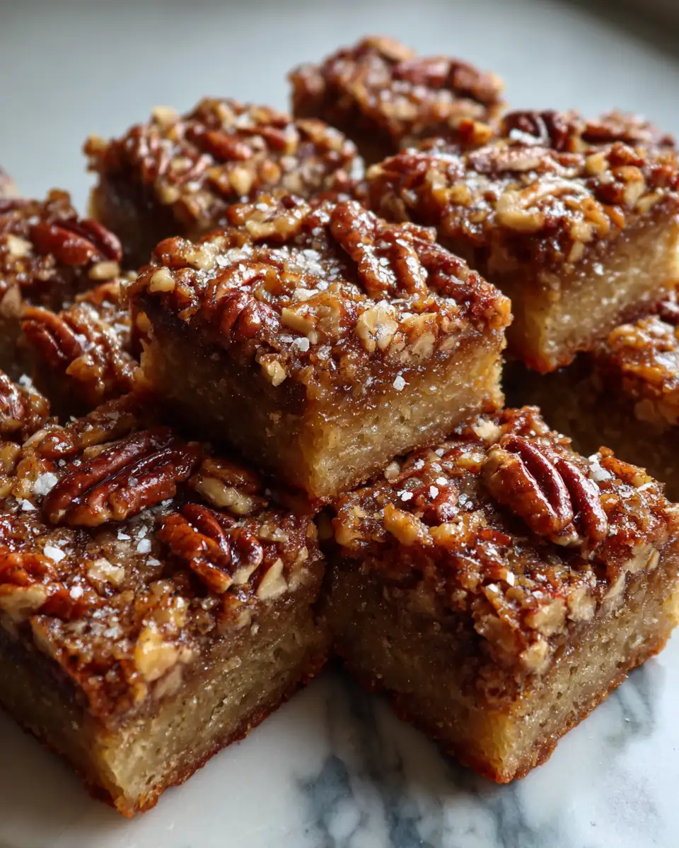 Final dish - Irresistibly Gooey Brown Sugar Pecan Blondies You Have to Try