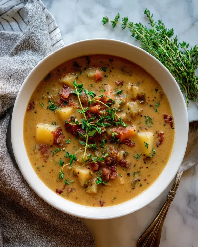Spice Up Your Dinner with Hearty Cajun Potato Soup - Featured Image