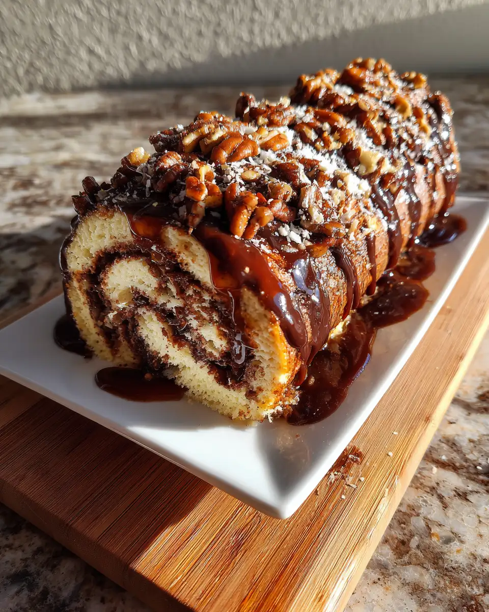 Decadent Delights: The Ultimate Chocolate Bourbon Pecan Swiss Roll Experience - Featured Image