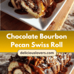 Decadent Delights: The Ultimate Chocolate Bourbon Pecan Swiss Roll Experience
