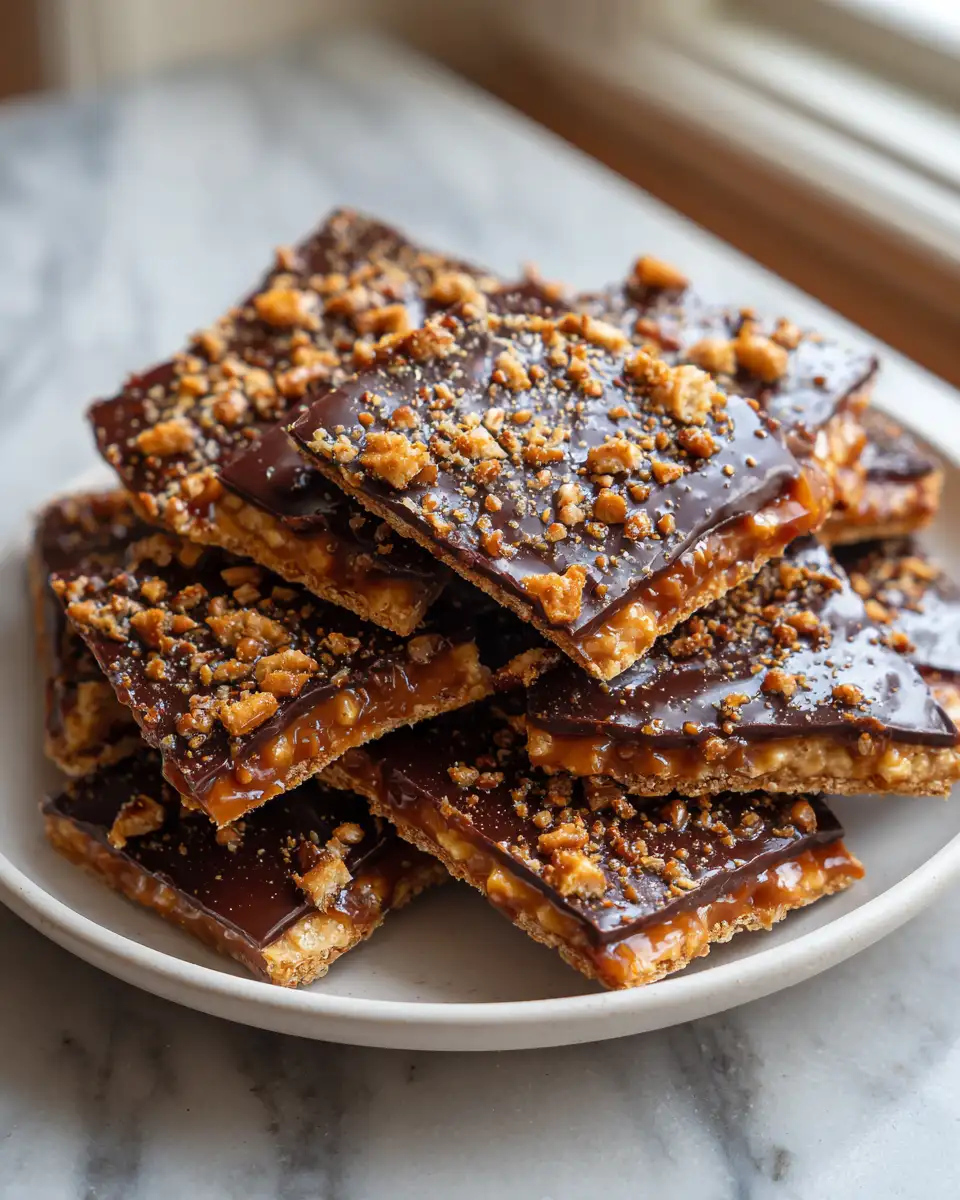 Irresistible Churro Saltine Toffee Recipe You Need to Try - Featured Image