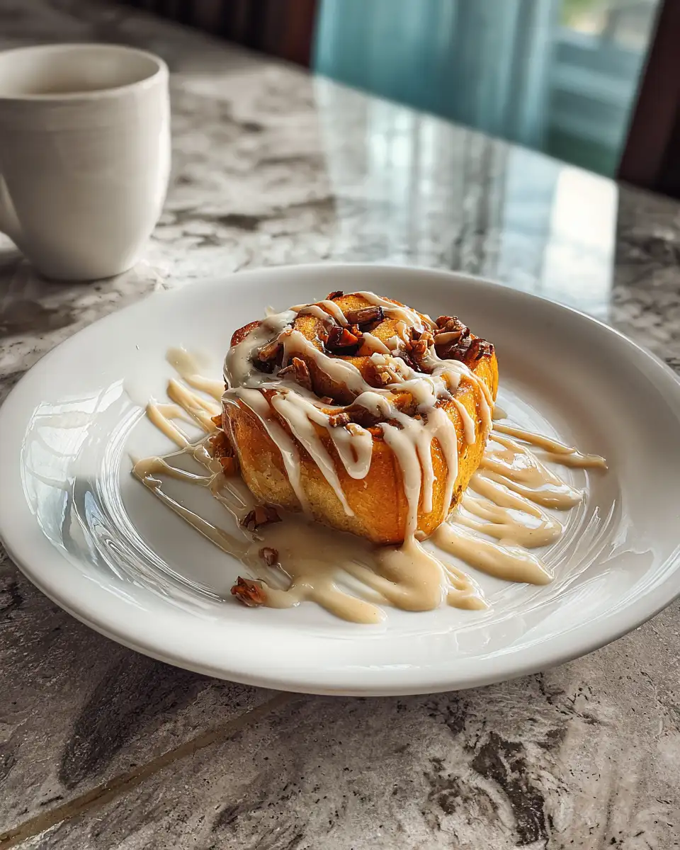 Irresistible Fall Flavors: Cinnamon Roll Pumpkin Cake Delight - Featured Image