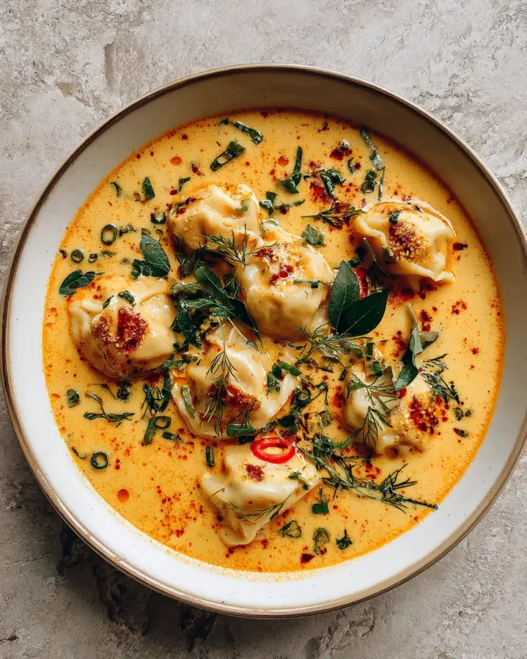 Creamy Coconut Curry Soup With Dumplings: A Flavorful Escape - Featured Image