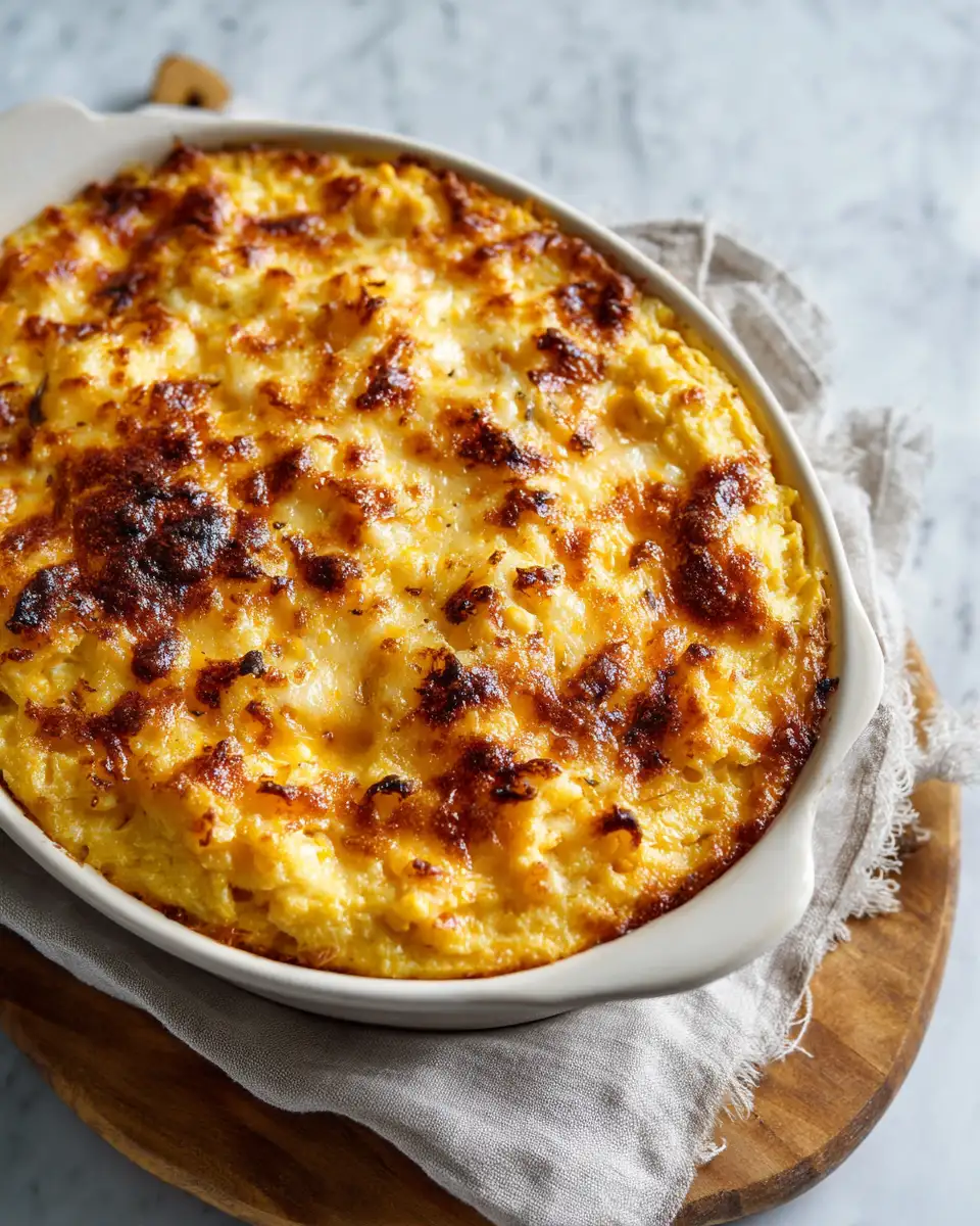 Creamy Comfort Corn Pudding Casserole Recipe You Need to Try - Featured Image