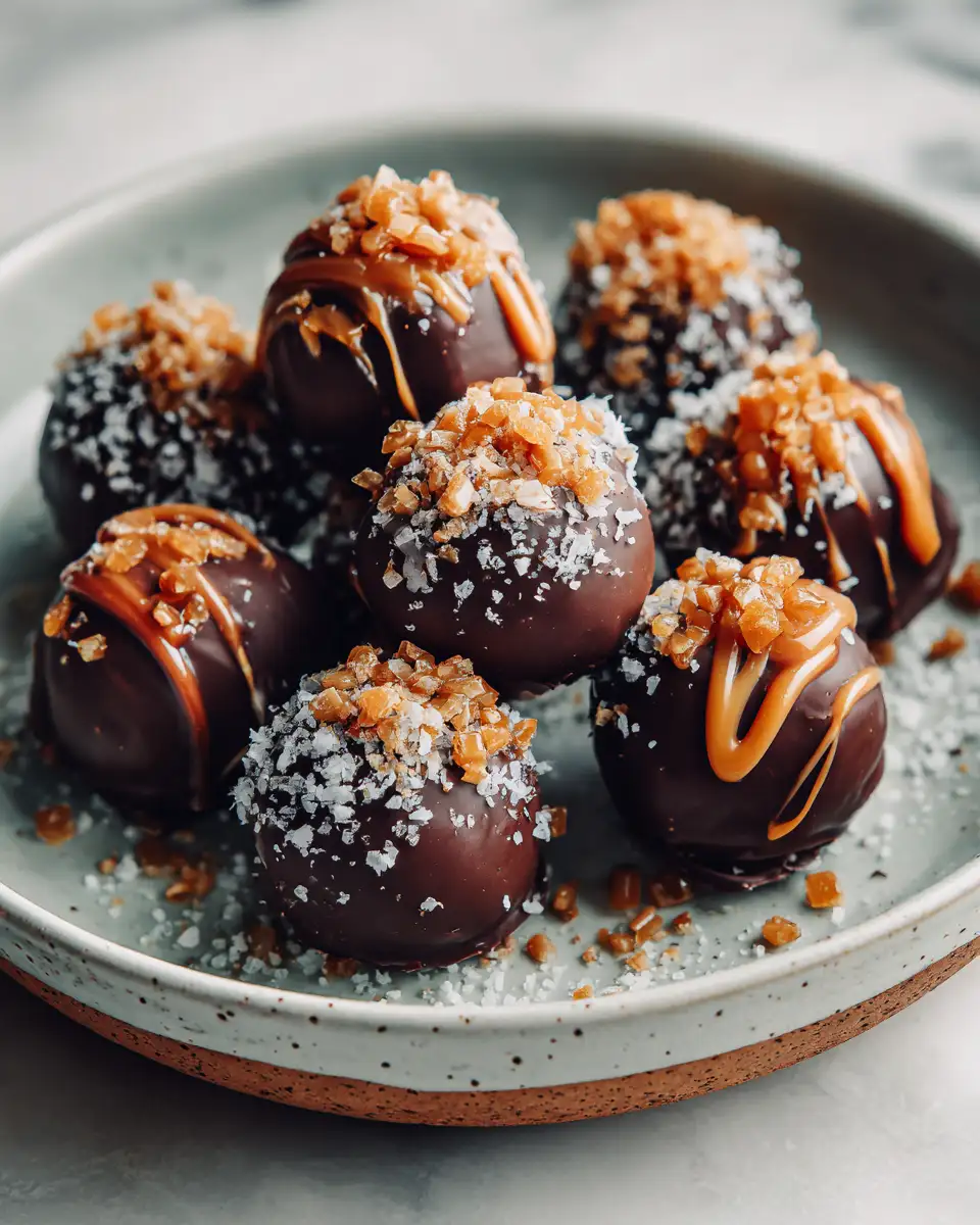 Irresistibly Sweet: Dive into Delicious Salted Caramel Fudge Truffles - Featured Image
