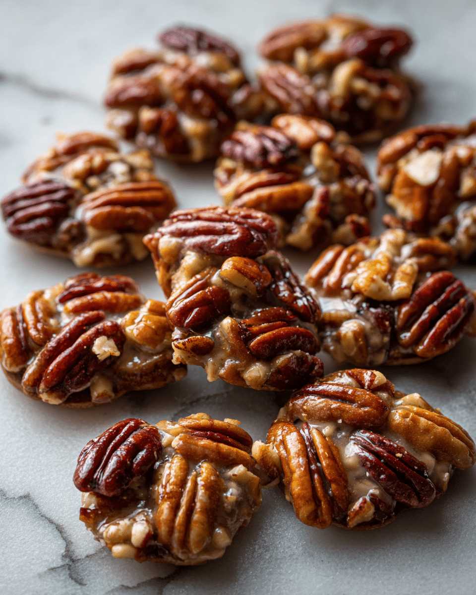 Irresistible Easy Christmas Pecan Turtles Recipe for the Holidays - Featured Image