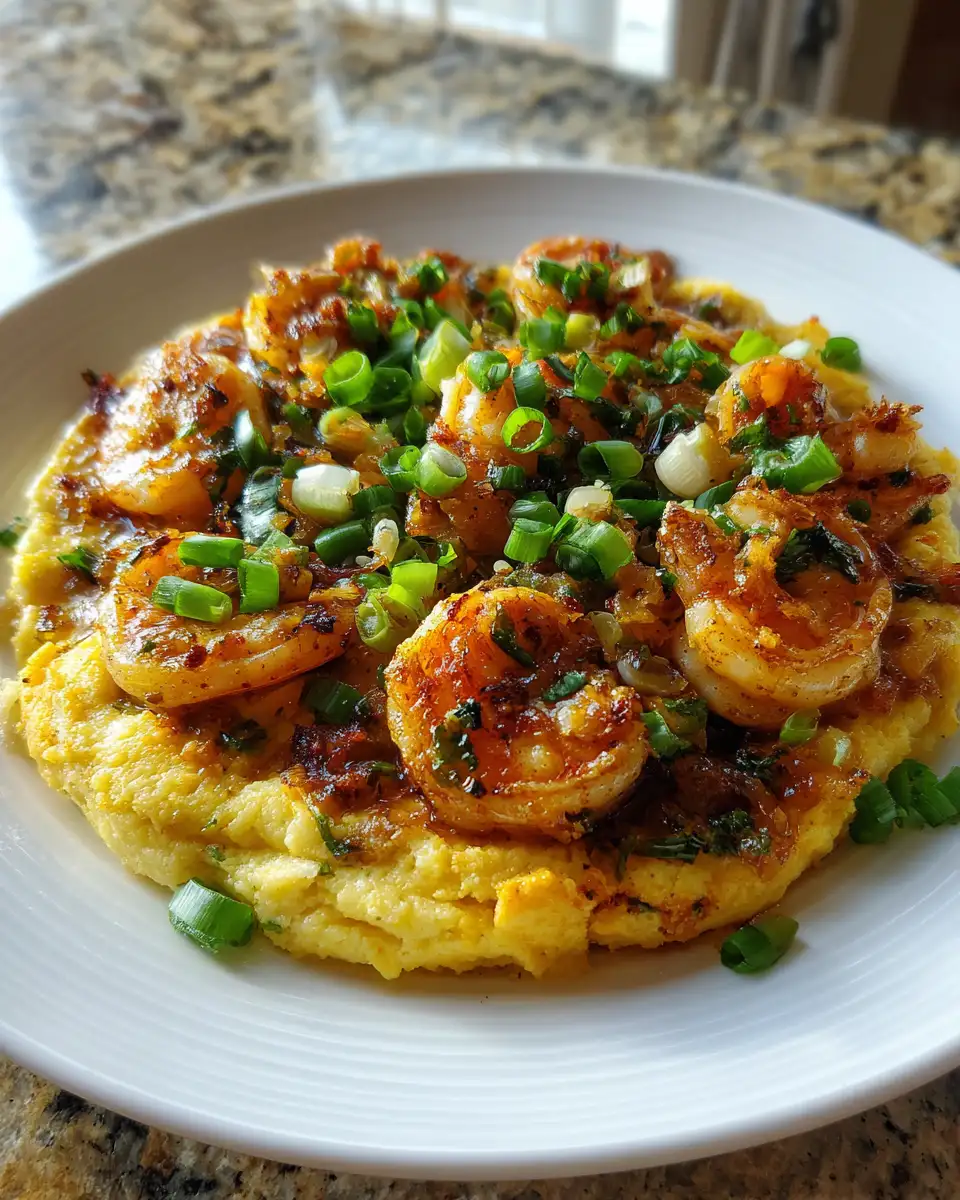 Garlic Shrimp Mofongo: A Flavor-Packed Caribbean Delight 7 Final dish - Garlic Shrimp Mofongo: A Flavor-Packed Caribbean Delight