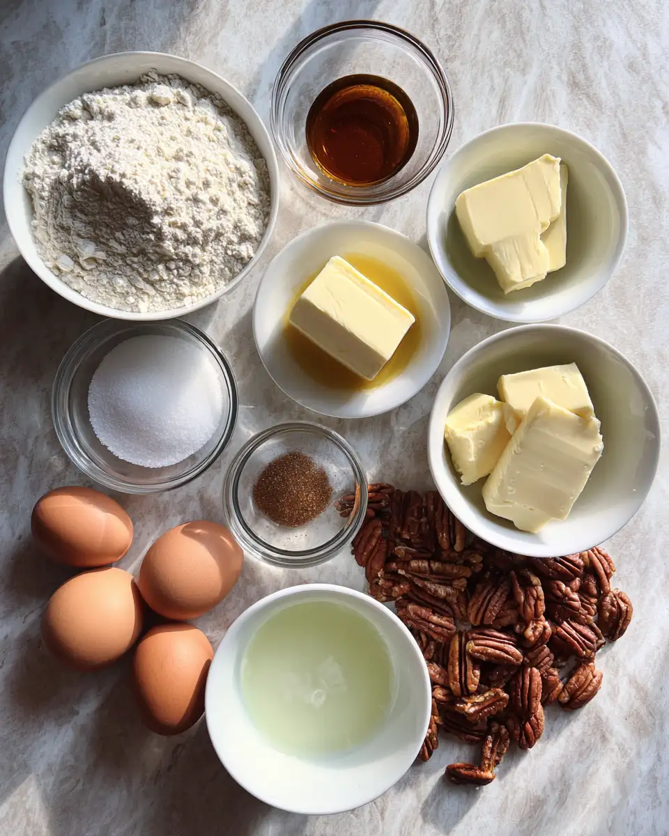 Irresistibly Gooey Pecan Pie Bars That Melt in Your Mouth 5 Ingredients for Irresistibly Gooey Pecan Pie Bars That Melt in Your Mouth