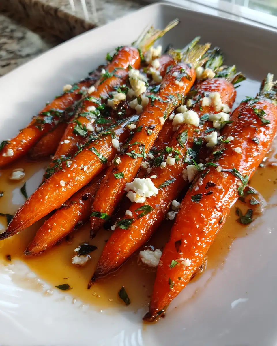 Final dish - Sweet & Savory Delight: Unveiling the Magic of Honey Butter Carrots