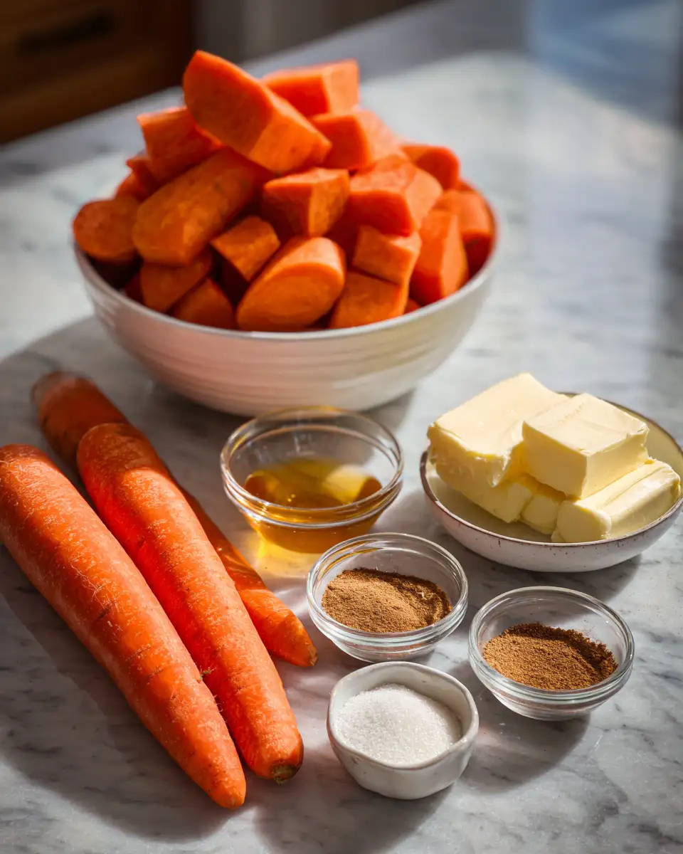 Ingredients for Sweet & Savory Delight: Unveiling the Magic of Honey Butter Carrots